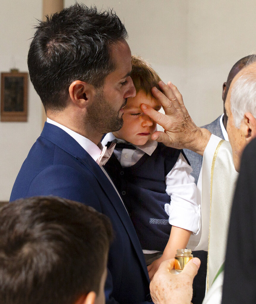 servizio fotografico di battesimo